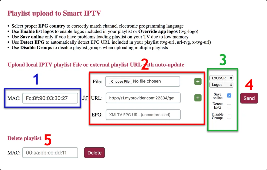 SMART IPTV på Samsung TV